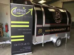 Cheese Cantine, food truck client en activité