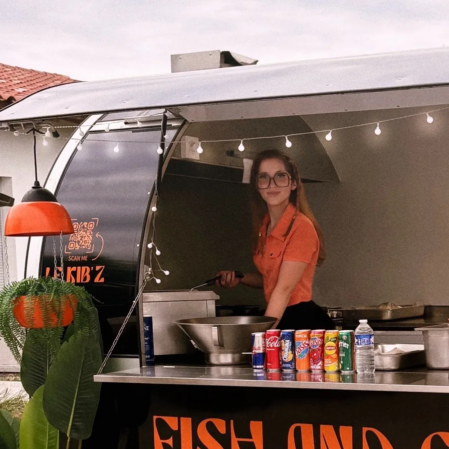 Food truck Le Kib'z, tapas de la mer