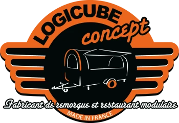 Logo Logicube Concept, fabricant de remorques et restaurants modulaires