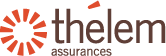Logo Thélem assurances, partenaire assurance de JR Location